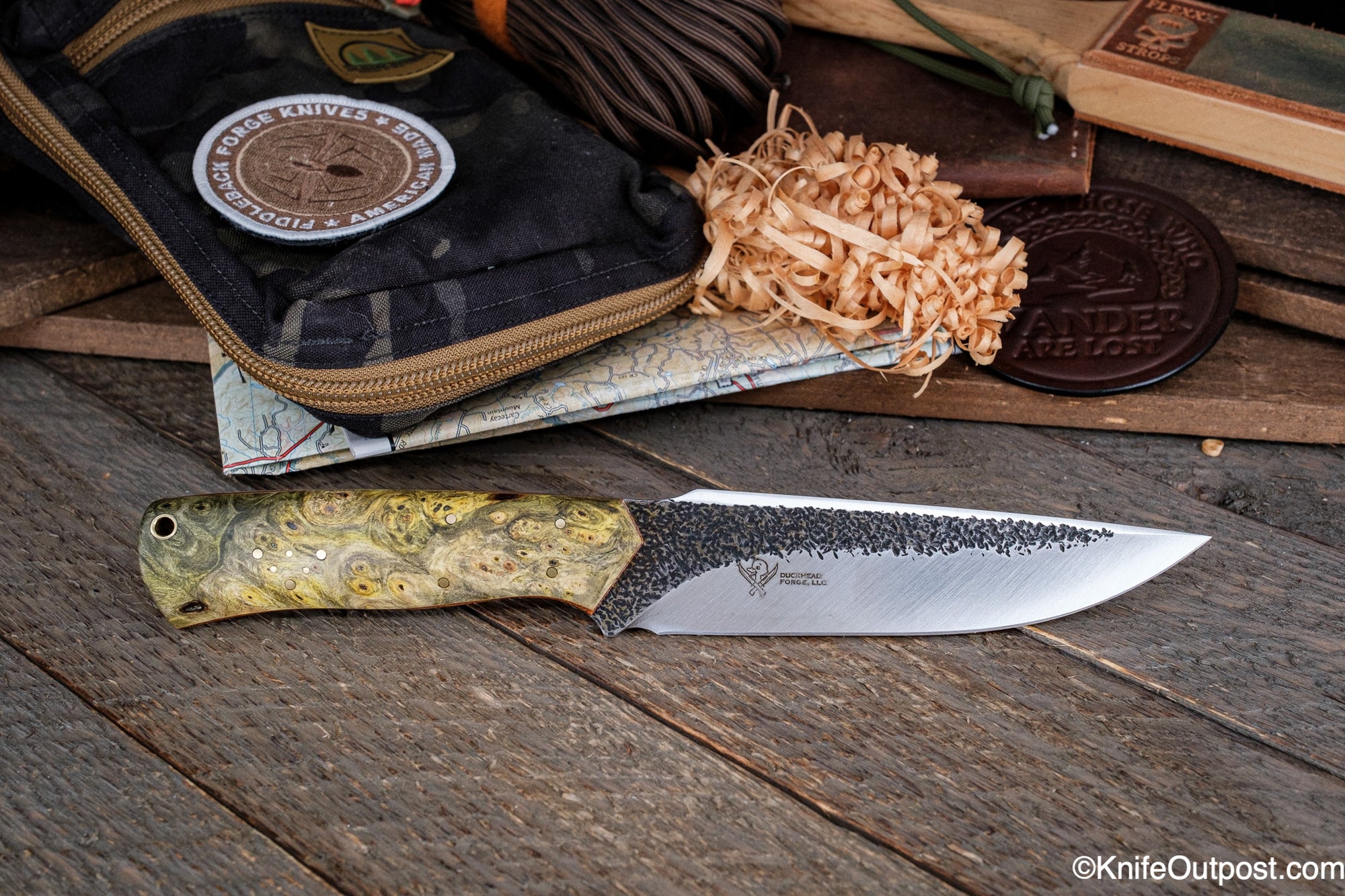 Ahab - Green Buckeye Burl - 15n20