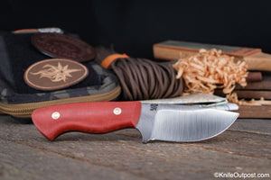 Mini Skinner - Burnt Orange Micarta - AEB-L