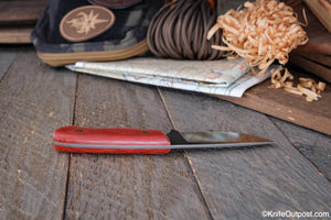Mini Skinner - Burnt Orange Micarta - AEB-L