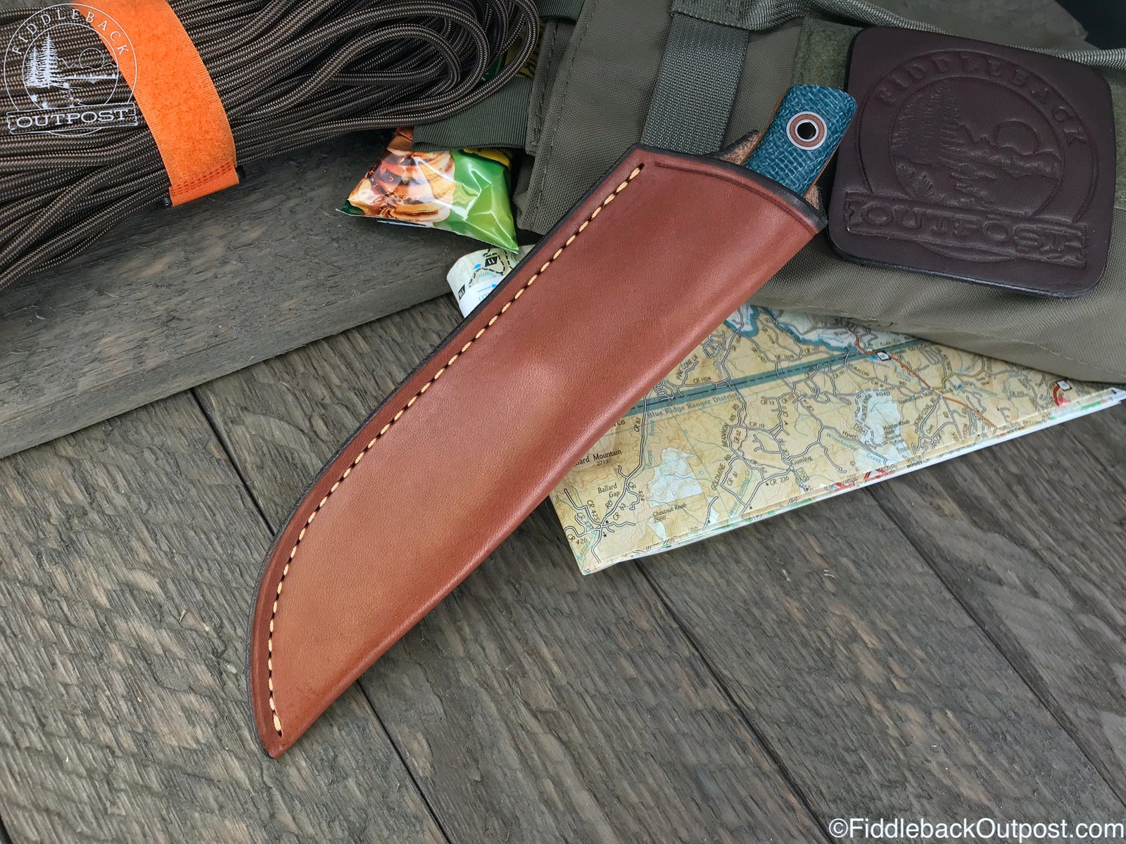 Custom Pouch Sheath for 3 to 4 inch blades — Diomedes Industries