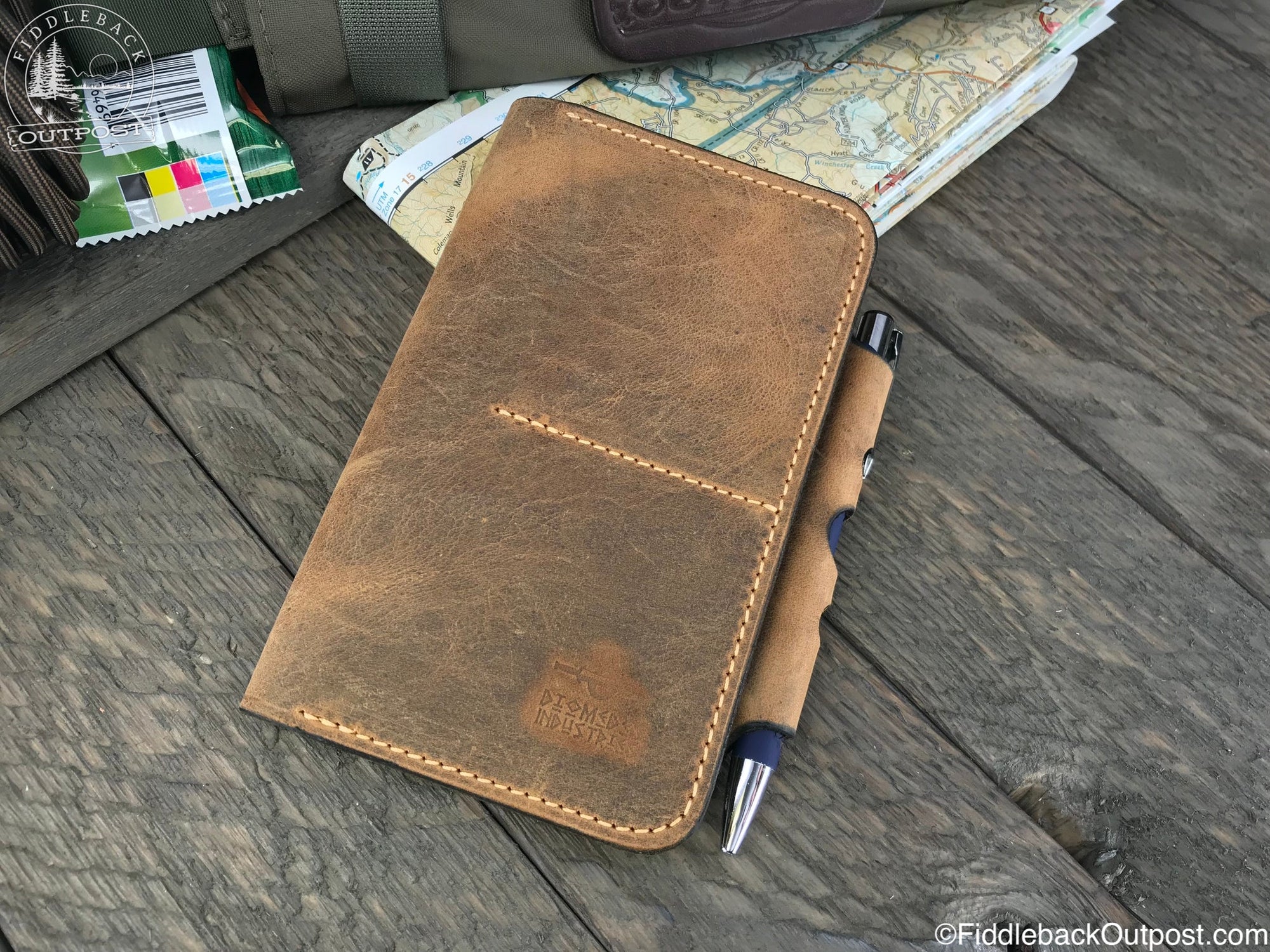Diomedes Industries - Field Notes Cover - Fiddleback Outpost